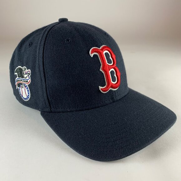 Boston Red Sox MLB Navy Blue 47 Brand Stitch Snapback Hat - Picture 1 of 7